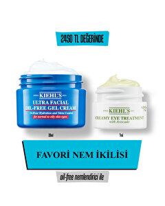 Ultra Facial Oil Free Cream ve Avokado Göz Kremi Nem İkilisi Tanışma Seti