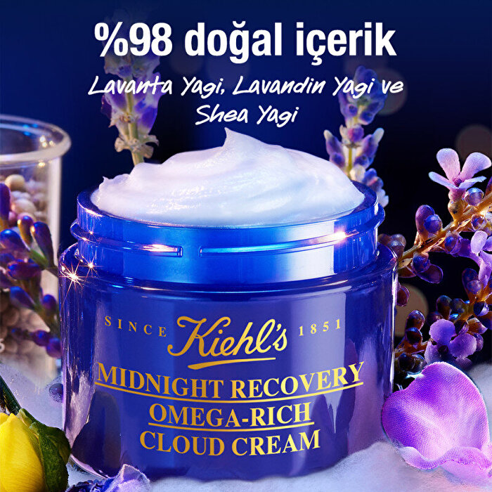 Midnight Recovery Omega-Rich Cloud - Onarıcı Gece Kremi | Kiehl's