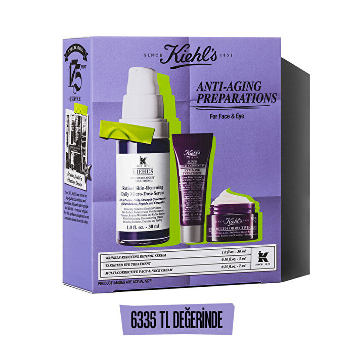 Anti-Aging Preparations Set - Retinol İçeren Yaşlanma Karşıtı Bakım Seti-3605973087507-075601a5