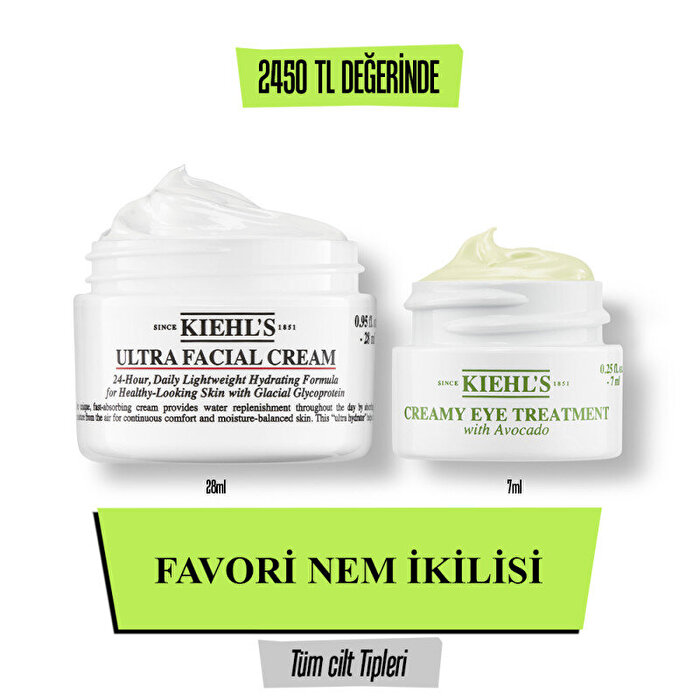 Ultra Facial Cream ve Avokado Göz Kremi Favori Nem İkilisi Tanışma