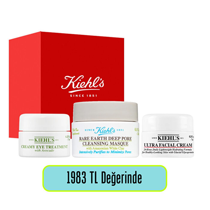 Avokado Göz Kremi, Nemlendirici & Kil Maskesi 3’lü Tanışma Seti-8690595190945-075001a9
