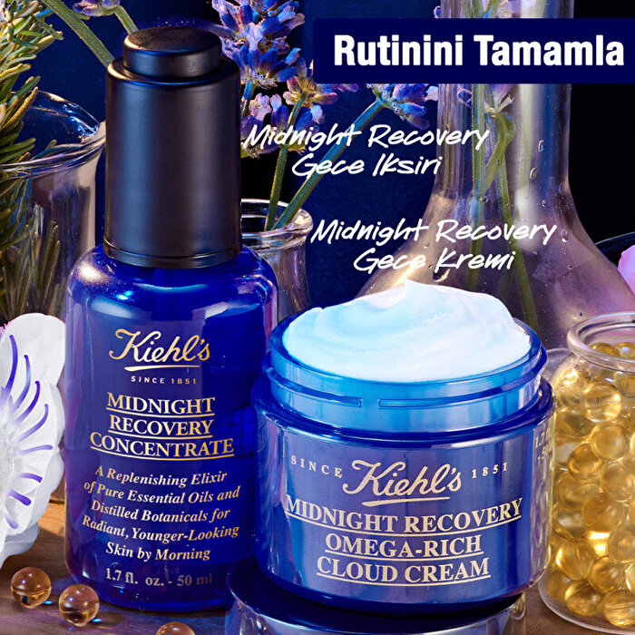 Midnight Recovery Omega-Rich Cloud - Onarıcı Gece Kremi | Kiehl's