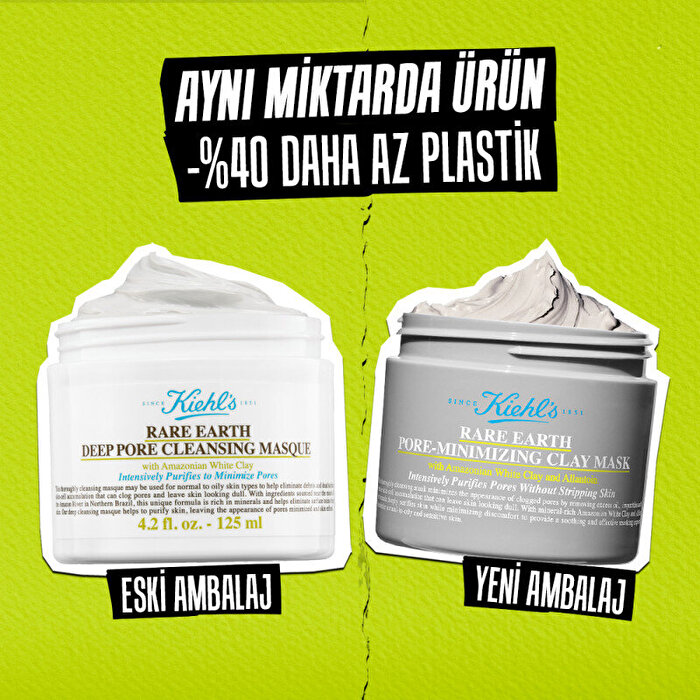 Rare Earth Arındırıcı ve detoks etkili kil maskesi