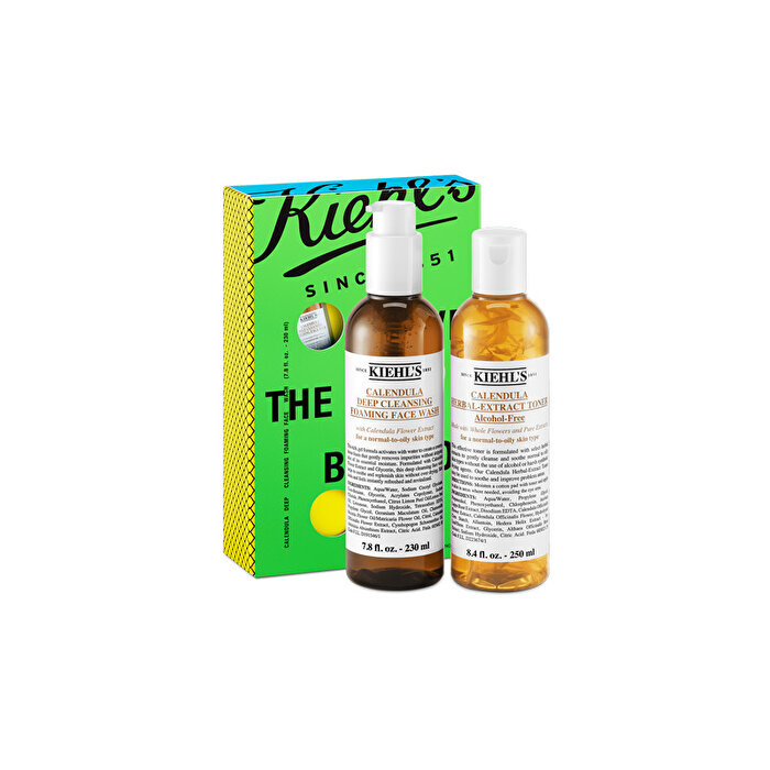 Leave The Oil Behind - Calendula Temizleme Jeli & Tonik Yağlı Cilt Seti-3605972980786-076d01a5