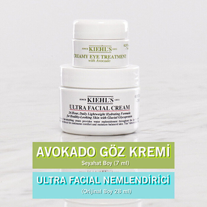 Ultra Facial Cream ve Avokado Göz Kremi Favori Nem İkilisi Tanışma
